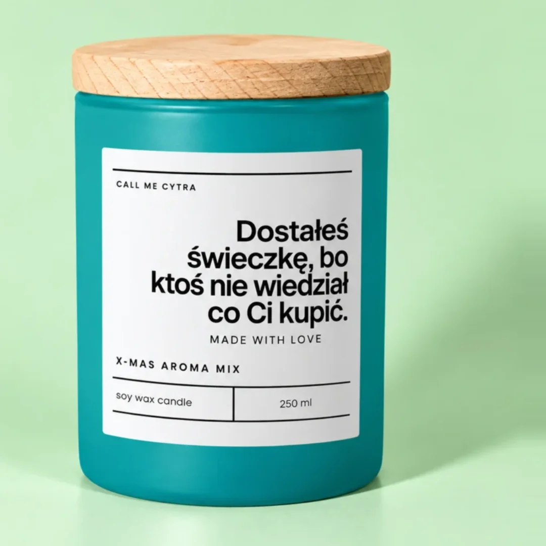 ŚWIECA PREZENT OD SERCA