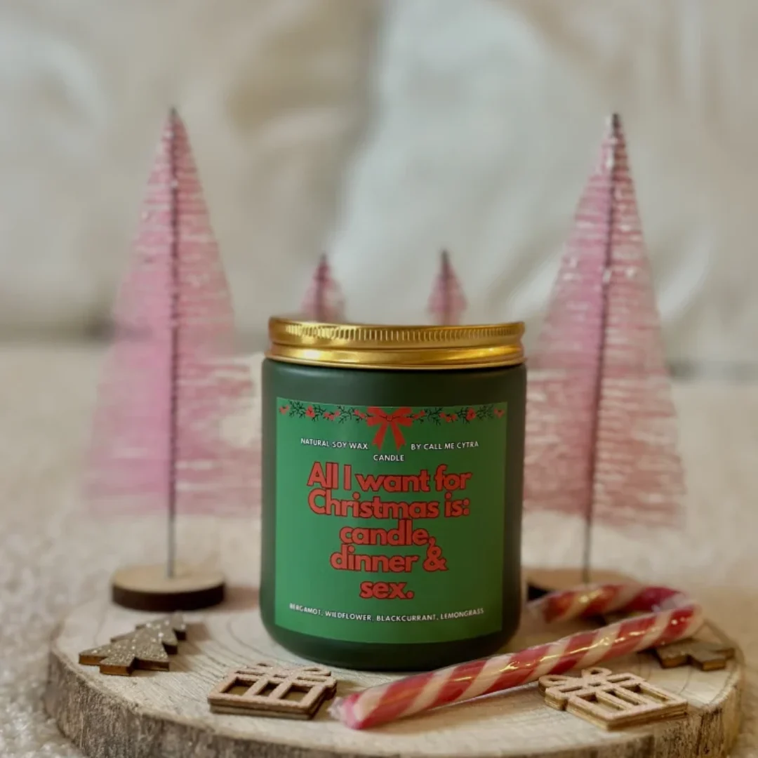 ŚWIECA ALL I WANT FOR CHRISTMAS