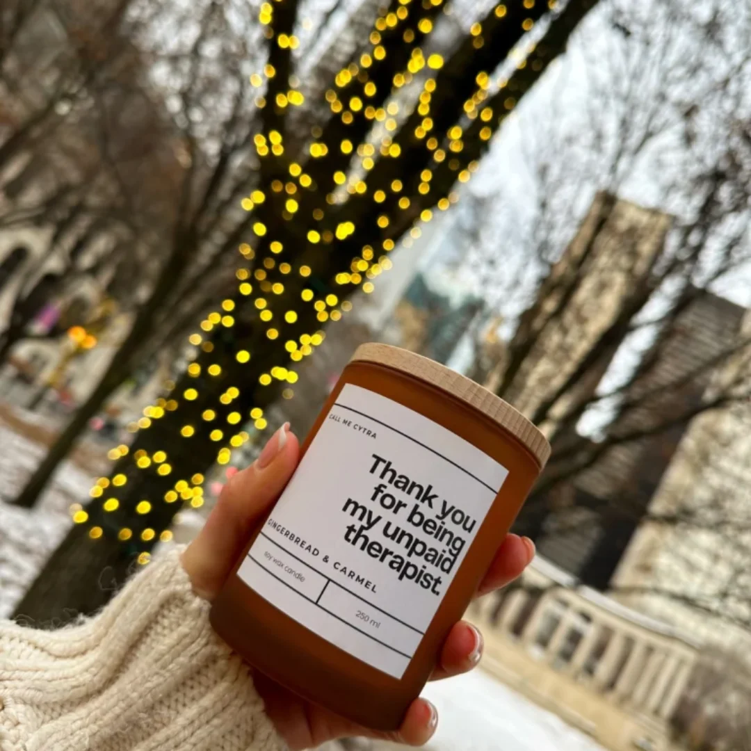 ŚWIECA UNPAID THERAPIST