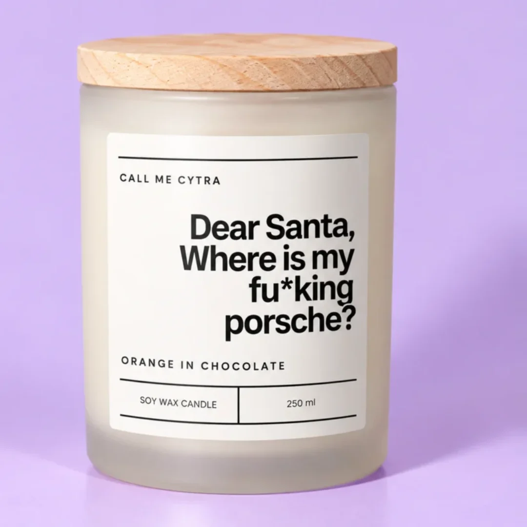 ŚWIECA DEAR SANTA